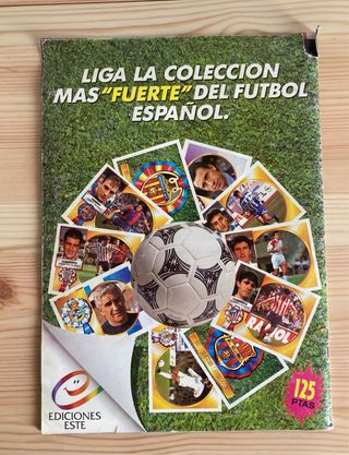 Albúm Liga 94/95: cromos fútbol