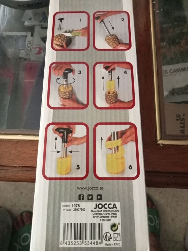 Cortador Piña Jocca - Acero Inoxidable