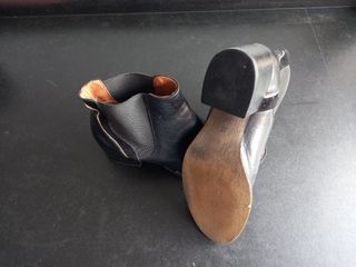 Botines negros mujer - Piel