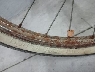 Bicicleta BH clásica azul