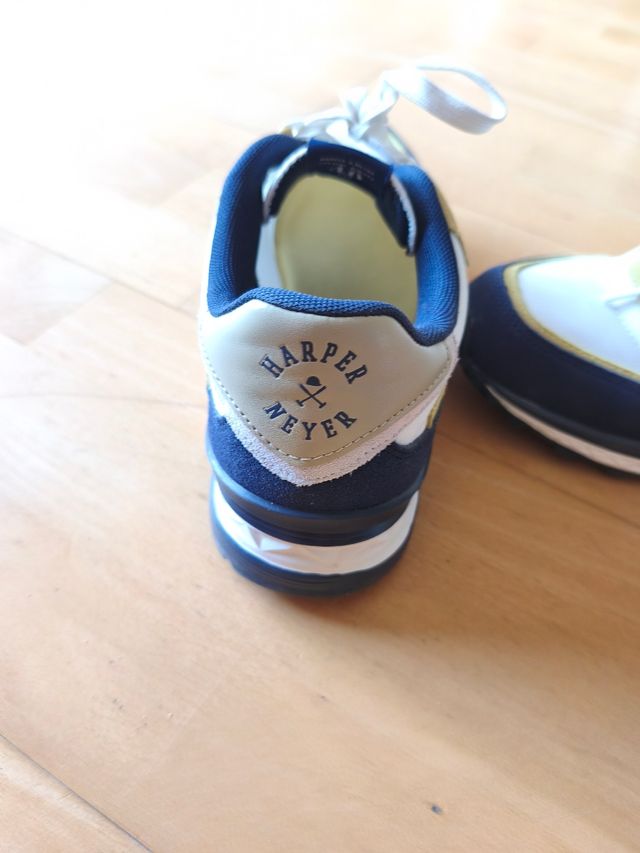 Tenis Harper Neyer - Azul y Blanco