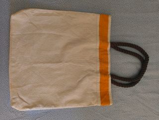 Borsa Segue Shopper Tela Arancione