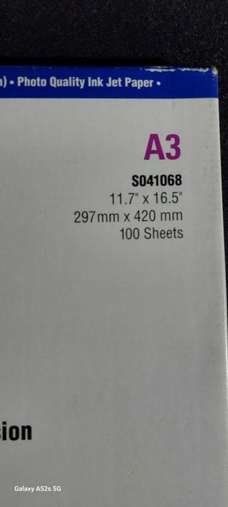 Papel Epson Inkjet A3 (S041068)