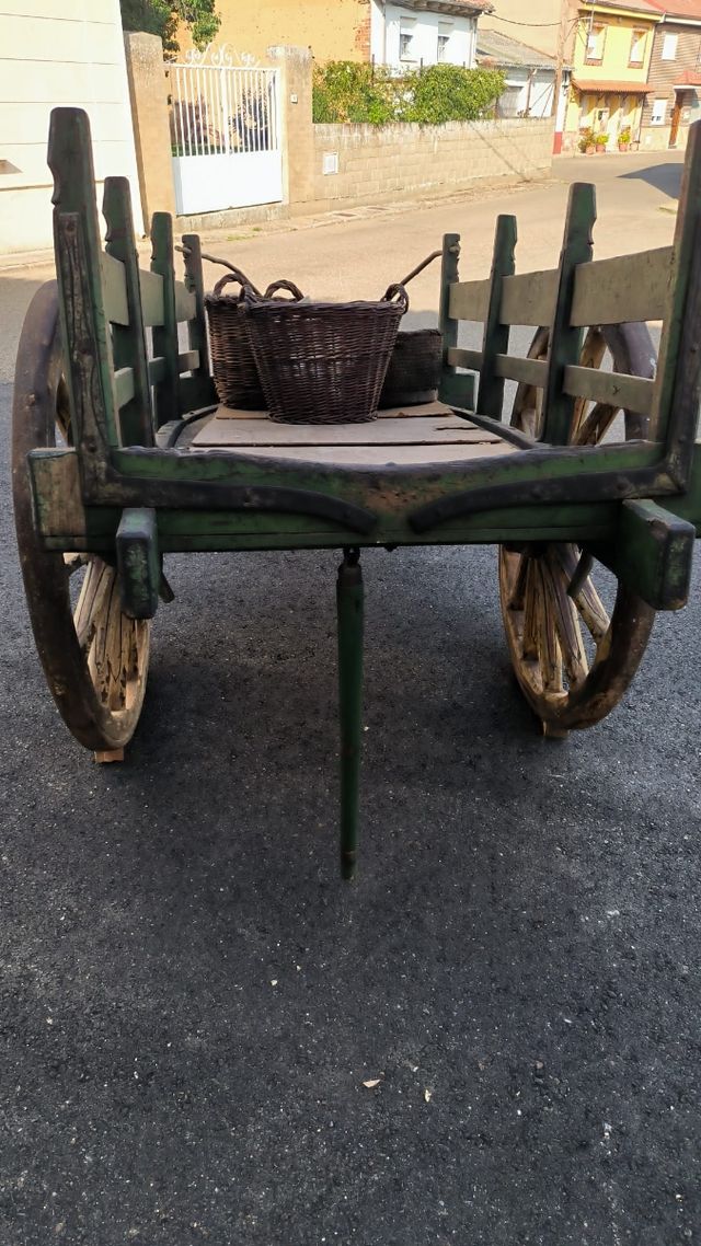 Carro vacas antiguo - Rústico