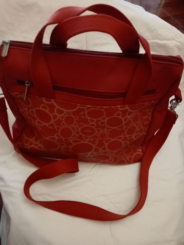 Bolso ctta rojo - bandolera
