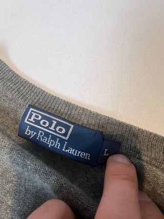 Jersey Ralph Lauren gris - L