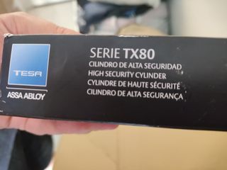 Cilindro Tesa TX80 Alta Seguridad