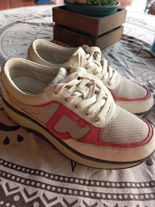 Zapatillas JOYA casual beige/rosa 37