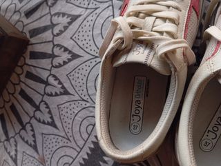 Zapatillas JOYA casual beige/rosa 37