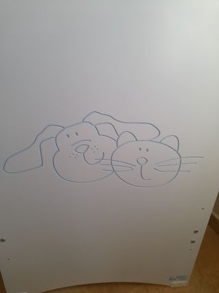 Cuna bebé - Diseño perrito y gato