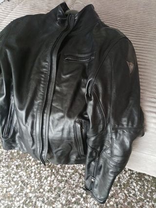 Chaqueta moto Dainese Greyhound negra