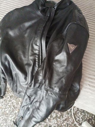 Chaqueta moto Dainese Greyhound negra