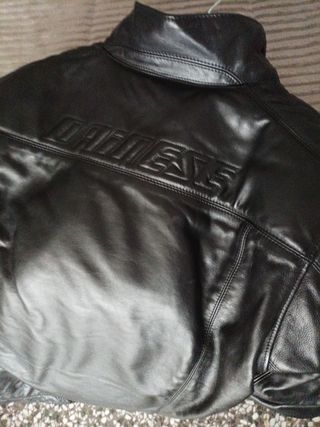 Chaqueta moto Dainese Greyhound negra