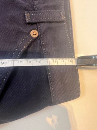 Pantalones Levis rectos azul oscuro