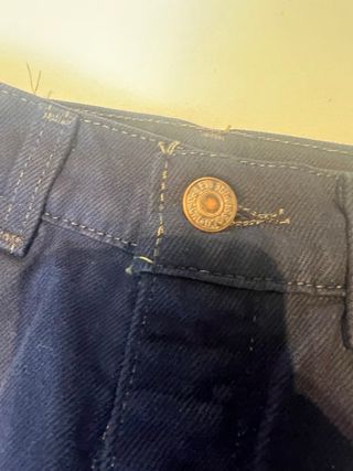 Pantalones Levis rectos azul oscuro