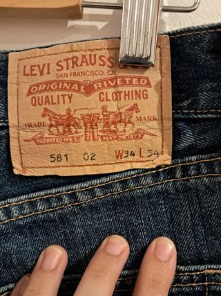Vaqueros Levis 581 | Azul