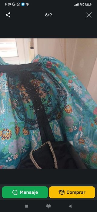 Traje novia alicantina