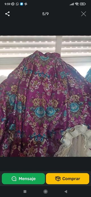 Traje novia alicantina