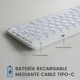 Teclado inalámbrico para Mac blanco SIN ESTRENAR
