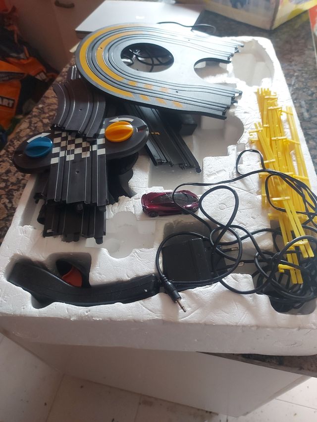 Set di corse di auto Slot Car Scalextric Micro