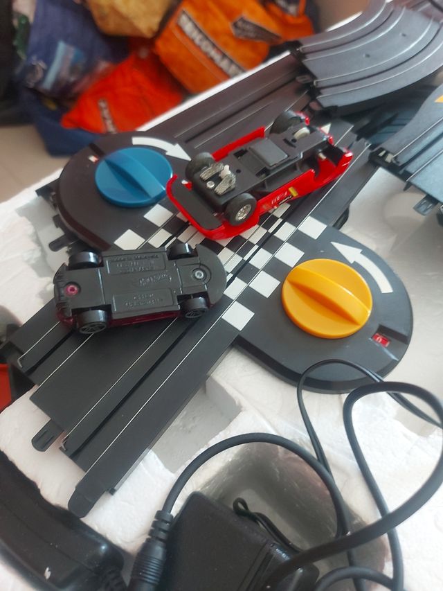 Set di corse di auto Slot Car Scalextric Micro