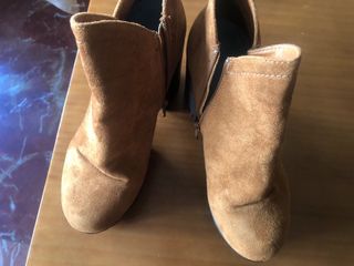 Botines plataforma marrones