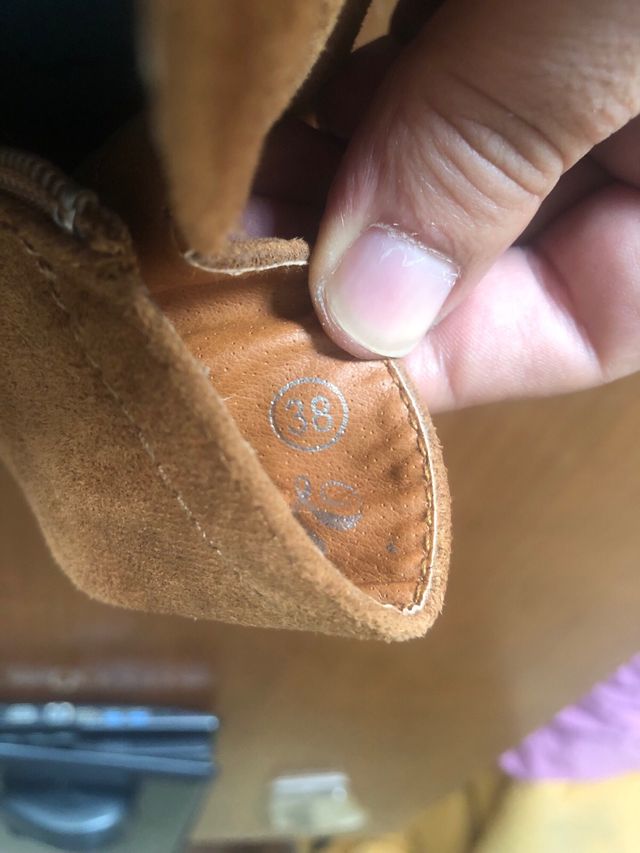 Botines plataforma marrones