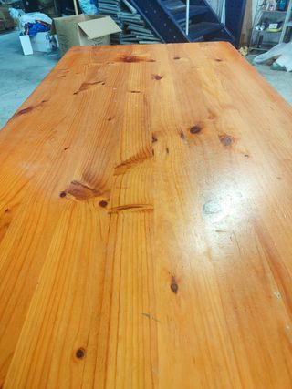 Mesa madera maciza rústica