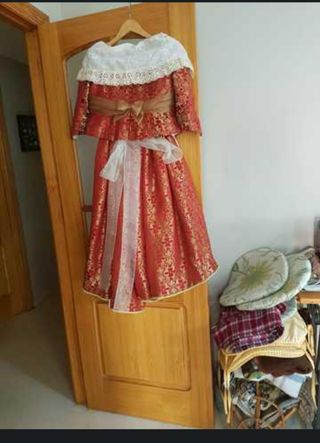 Traje Hogueras Alicante adulto.re recogida alicant