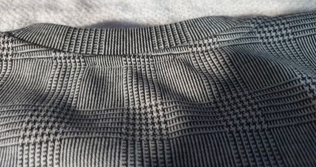 Camiseta Zara Trafaluc cuadros gris talla S