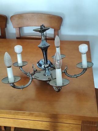 2 Lampadari a 5 luci - Vintage