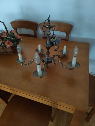 2 Lampadari a 5 luci - Vintage