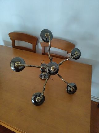 2 Lampadari a 5 luci - Vintage