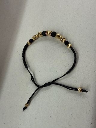 Pulsera oro 18k - negra