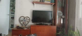 Mueble salón madera - Vitrina