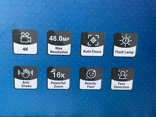 Fotocamera digitale 4K nera