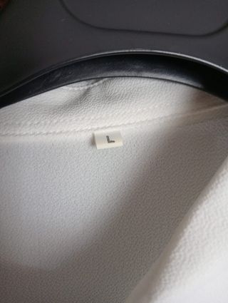 Camicia bianca ricamata donna