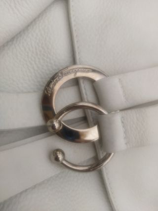 Borsa Salvatore Ferragamo bianca