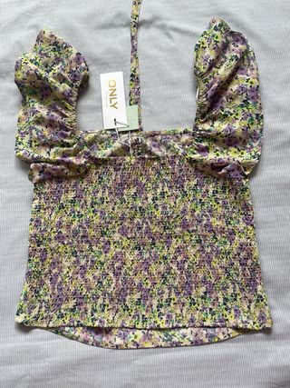 Blusa Only floral multicolor