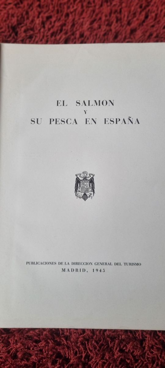 Libro antiguo: El salmón y su pesca en España