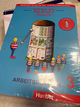 Cuaderno ejercicios alemán KIKUS
