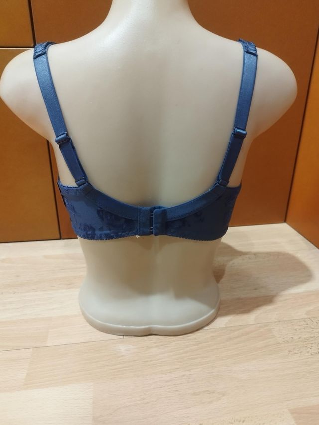 Sujetador azul - Talla 90 D
