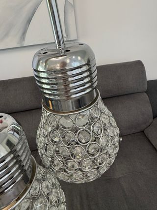 Lámpara colgantes cristal