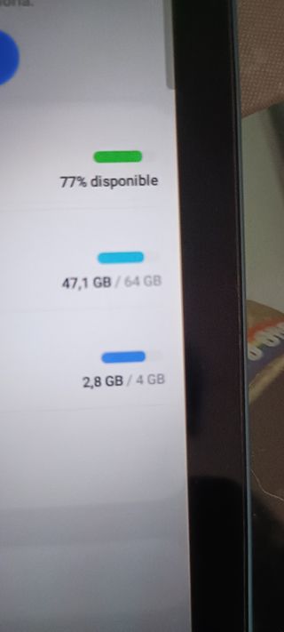 Tablet Samsung Gris