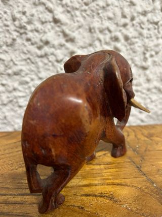 Statua elefante legno Kenya