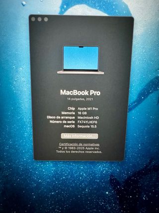 MacBook Pro 14" M1 1TB 16GB
