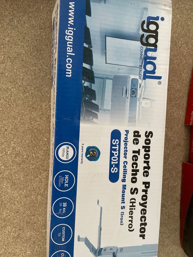 Soporte proyector techo igGual STP01-S