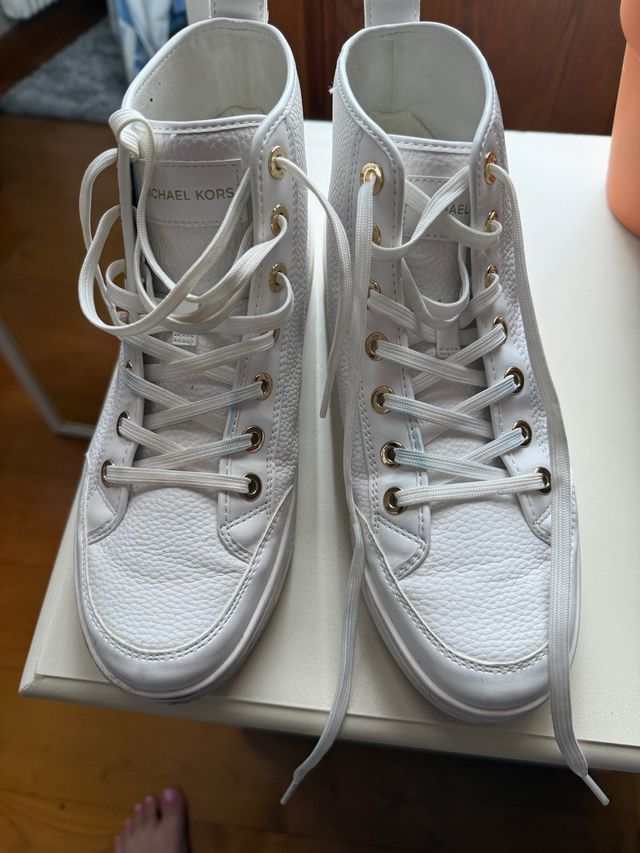 Zapatillas Michael Kors blancas