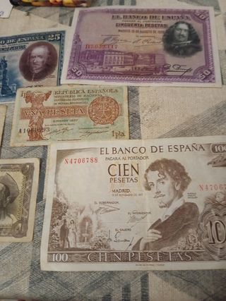 Billetes España antiguos (5)