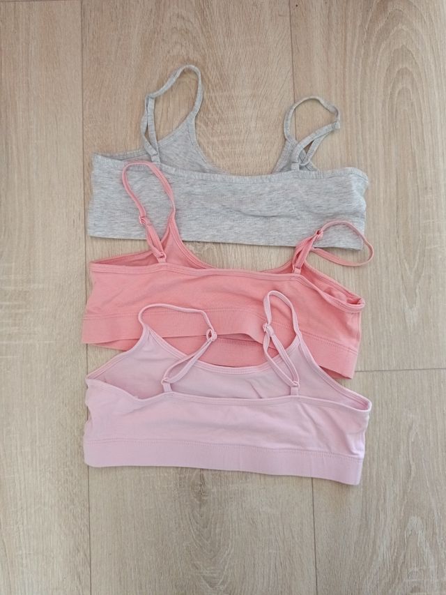 3 tops C&A niña 158/164